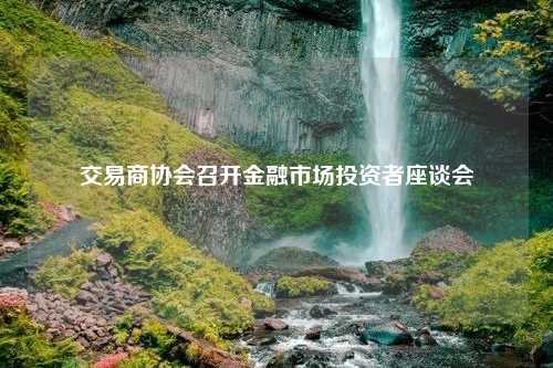 交易商协会召开金融市场投资者座谈会