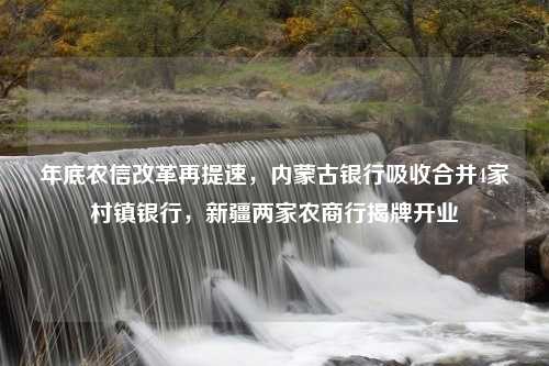 年底农信改革再提速，内蒙古银行吸收合并4家村镇银行，新疆两家农商行揭牌开业