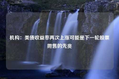 机构：美债收益率再次上涨可能是下一轮股票抛售的先兆