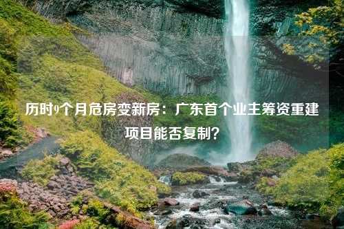 历时9个月危房变新房：广东首个业主筹资重建项目能否复制？