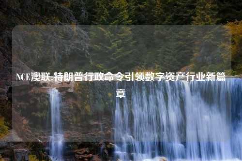 NCE澳联:特朗普行政命令引领数字资产行业新篇章