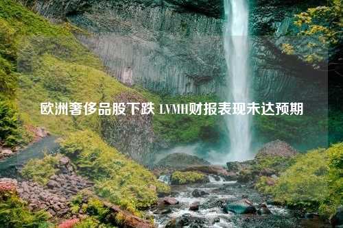 欧洲奢侈品股下跌 LVMH财报表现未达预期